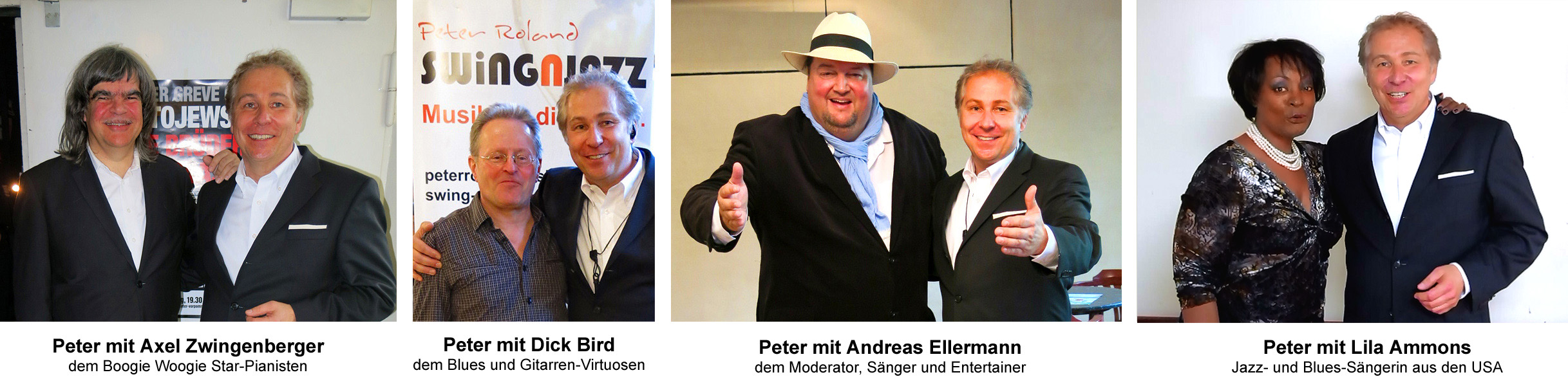 Axel Zwingenberger, Dick Bird, Andreas Ellermann. Lila Ammons, Peter Roland
